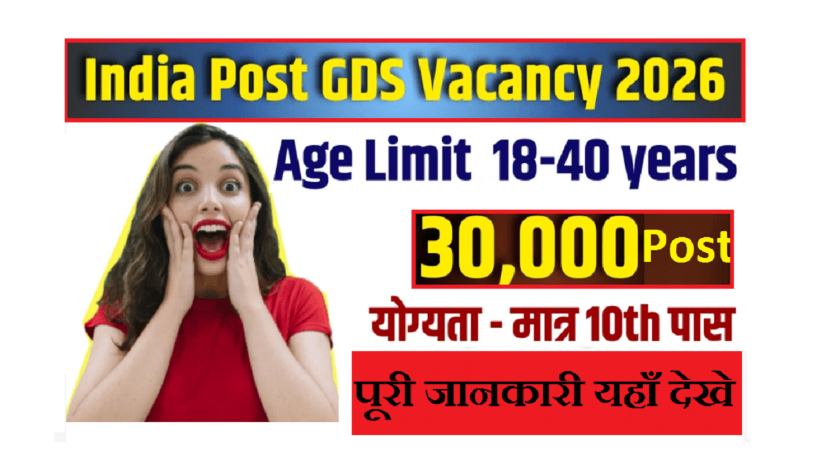 India Post GDS Vacancy 2026