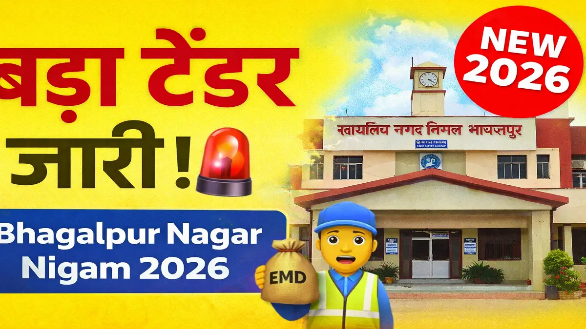 Bhagalpur Nagar Nigam Tender 2026