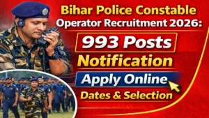 Bihar Police Constable Operator Recruitment 2026