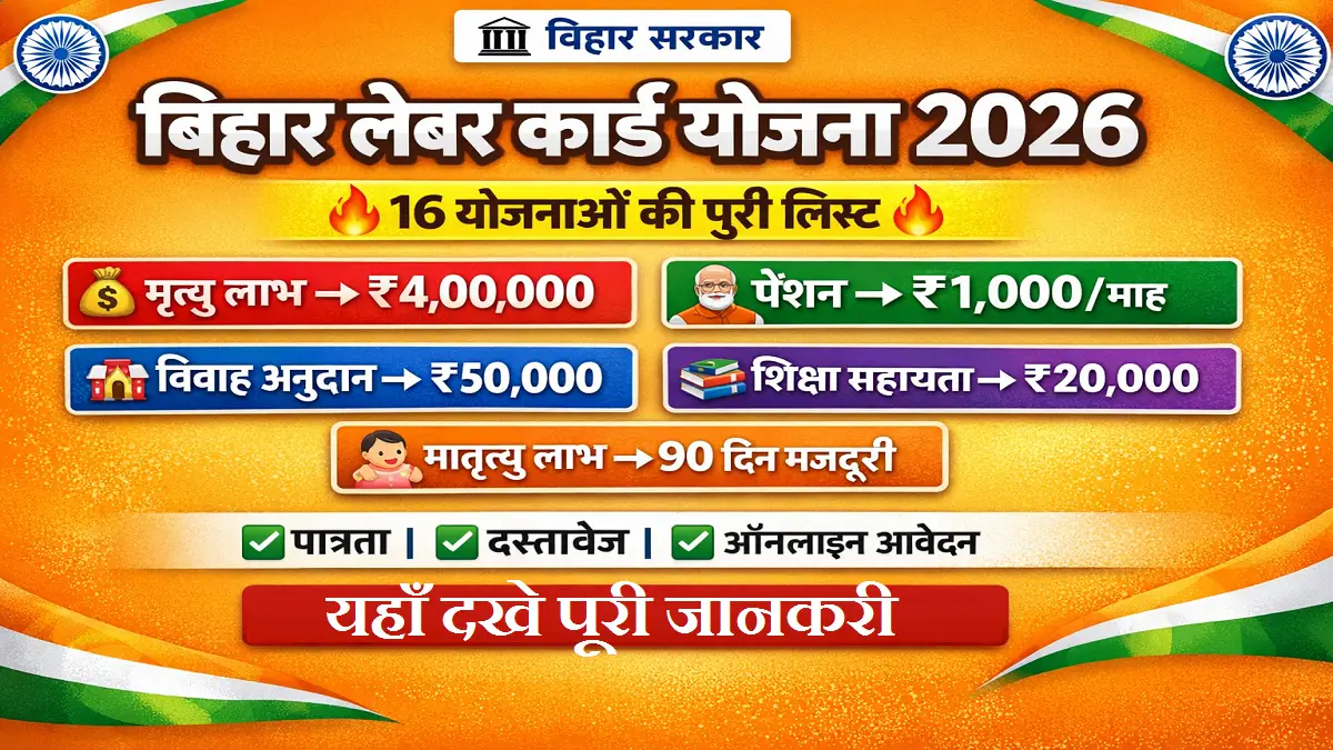 Bihar Labour Card Yojana 2026