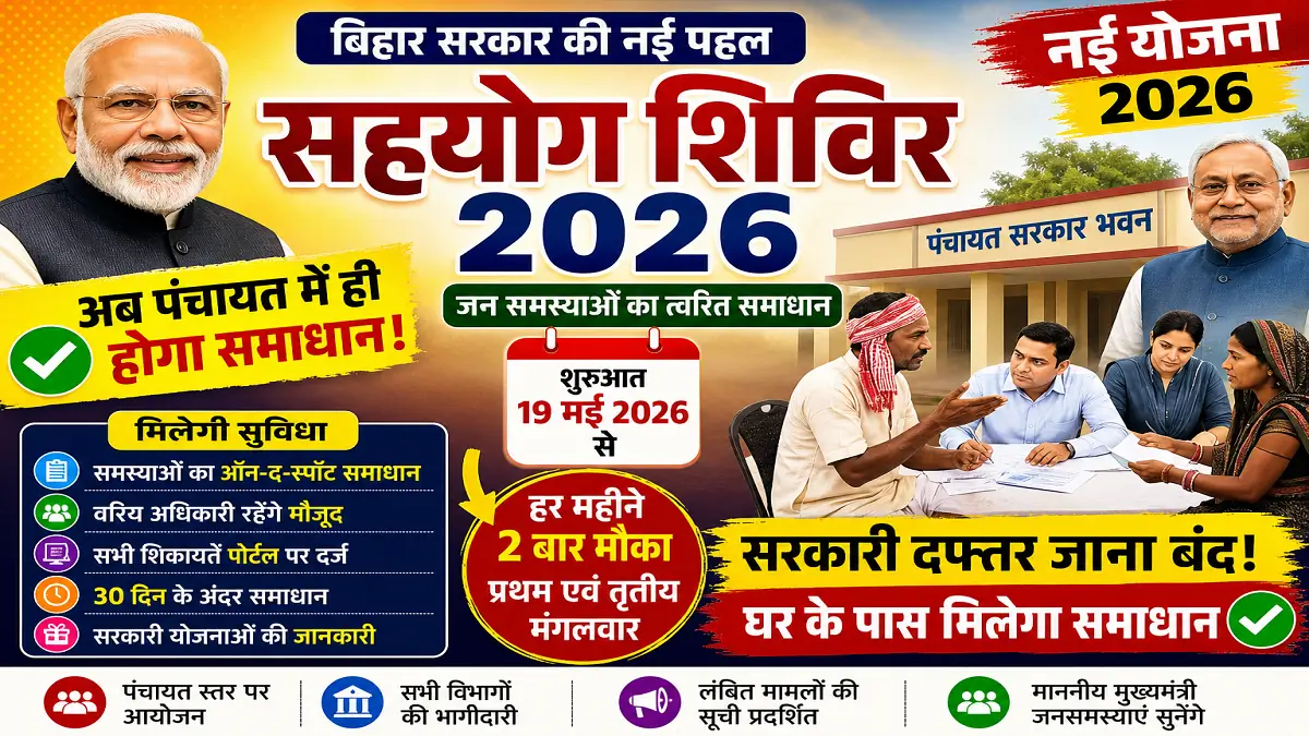 Bihar Sahyog Shivir 2026